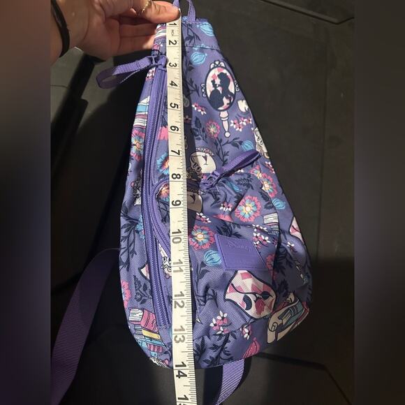 NWT Disney Vera Bradley Beauty & The Beast Friends Crossbody Mini Sling bag - Picture 10 of 10